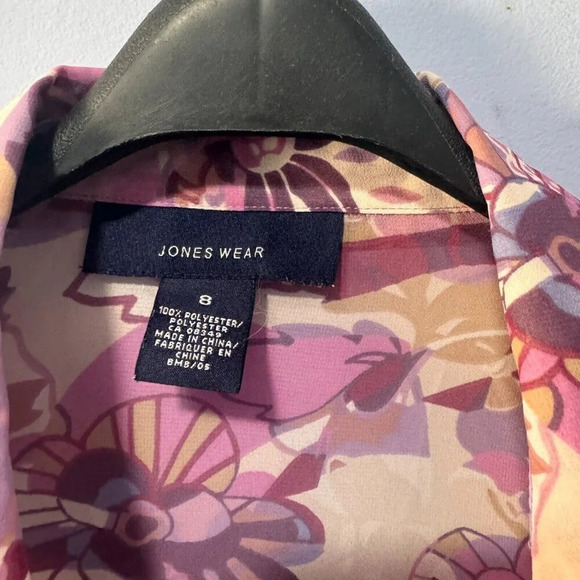 Jones Wear size 8 two piece blouse - Picture 2 of 4